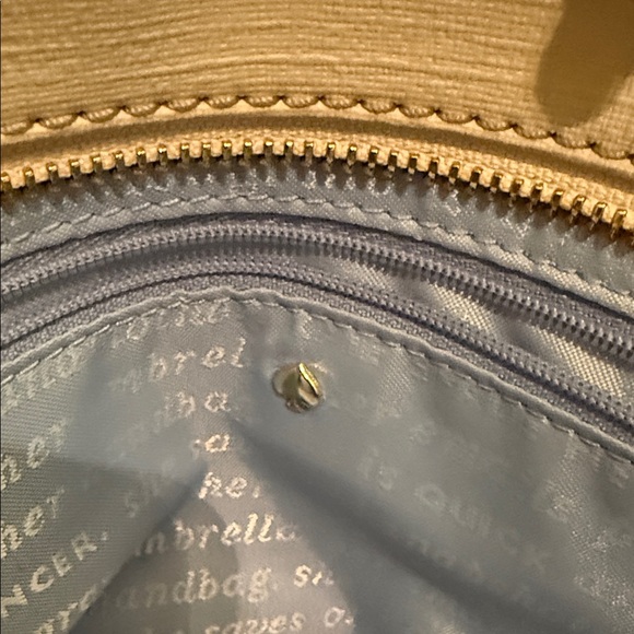 Kate Spade Black and Cream Cat Print Shoulder Bag - Picture 4 of 6